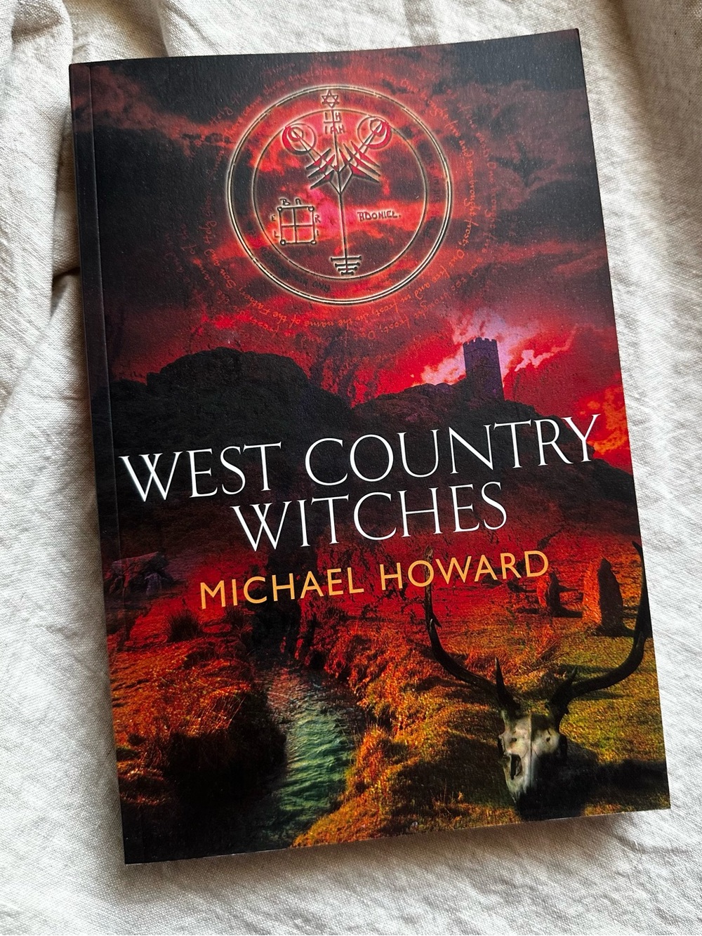 West Country Witches by Michael Howard - Red & Black Cover Paperback